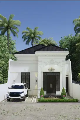RUMAH AMERICAN CLASIC DI BANDAR LAMPUNG, 150m DARI JALAN RATU DI BALAU