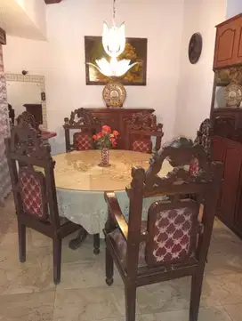 1 set meja makan