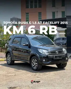Toyota Rush 1.5 G 2015 AT FaceLift Hitam