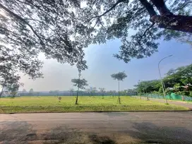 Bisa Kpt Kavling Hoek Premium Danau Biru di Alam Sutera