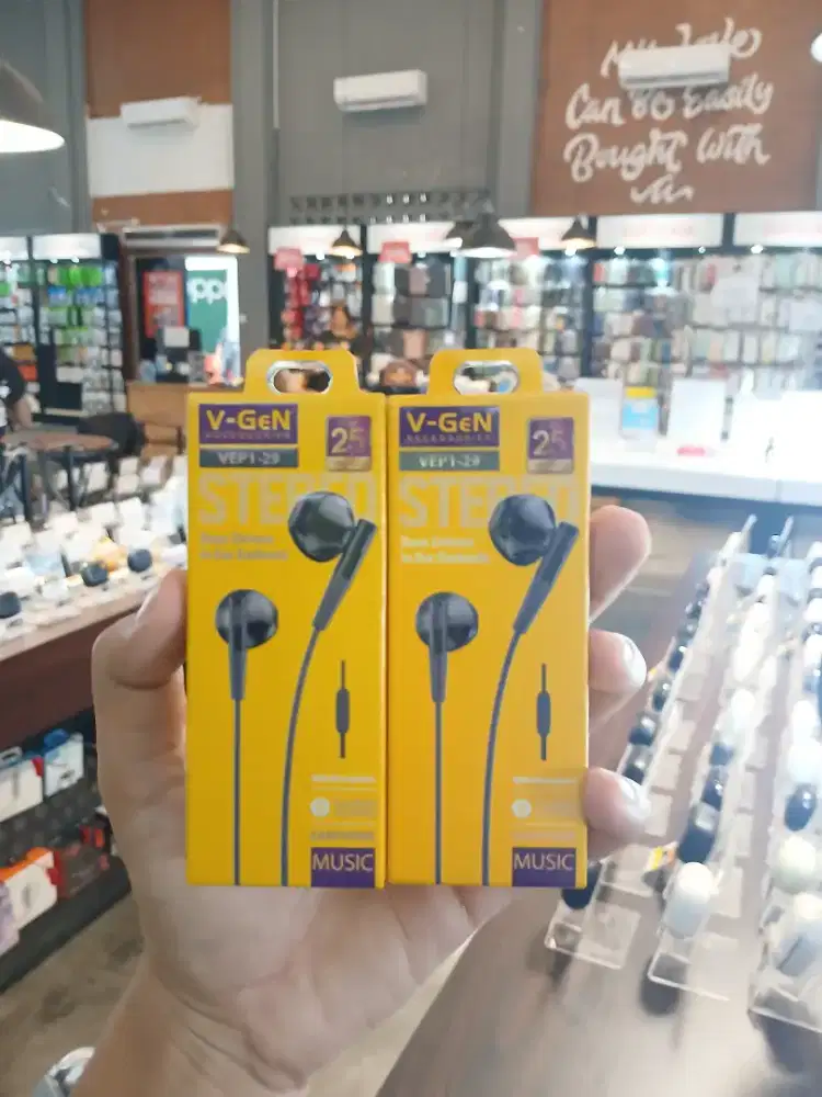 Earphone V-GeN VEP1-29 Wired Headset Handsfree Stereo