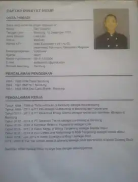 Mencari lowongan pekerjaan
