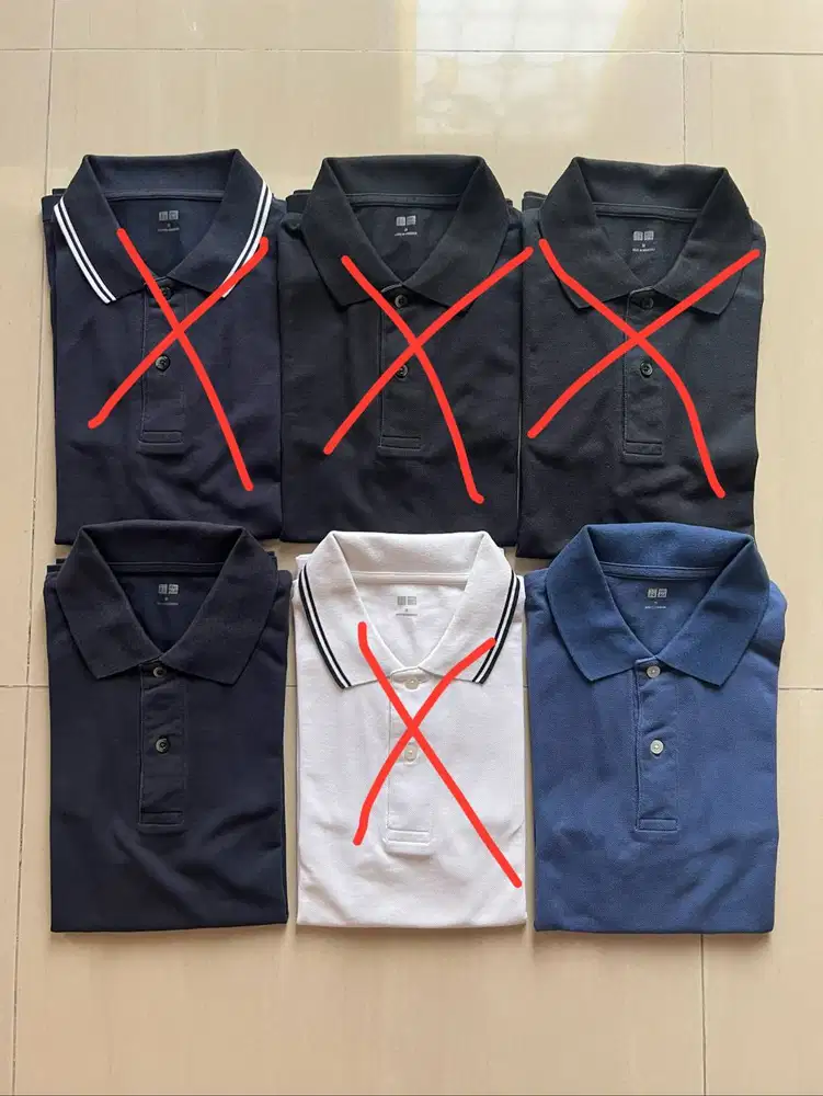 Pre-loved kaos polo UNIQLO