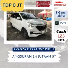 Promo TDP 0 Rupiah Avanza E 1.3 AT 2018 Putih