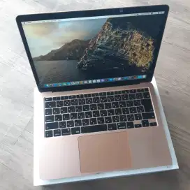 Macbook air retina 2020 core i5 ram 8gb ssd 256gb fullset bisa cod