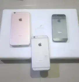 Macbook jadul dan 3 hp iphone