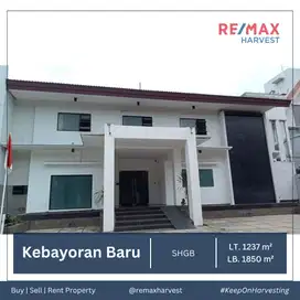 DIJUAL/DISEWA GEDUNG/KANTOR ADA LIFT DAN BASEMENT DI KEBAYORAN BARU