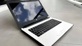 Laptop Kuliah Hp 14 AMD A8 Ram 8Gb  Mulus Like New