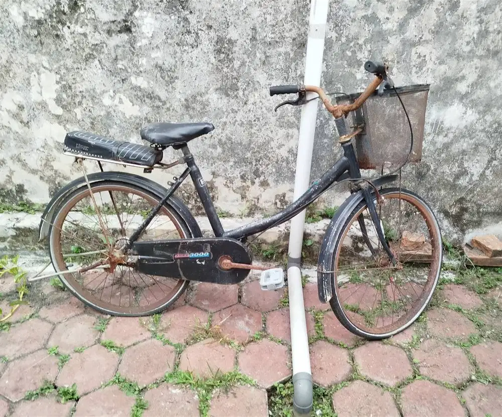 Sepeda jadul anggap jual batang sepedanya saja
