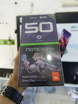 Infinix note 50 pro ram 8/256gb garansi 1 tahun siap antar area jogja