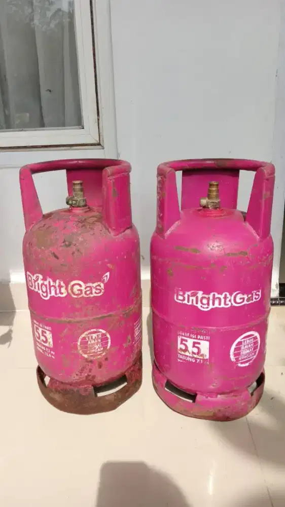 Gas Pink 5,5kg Bright Gas Kosong