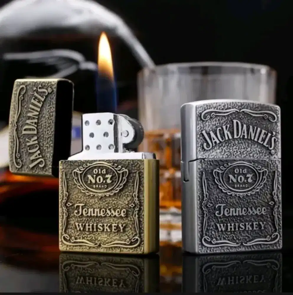 KOREK GAS MODEL ZIPPO MOTIF JD BISA REFILL