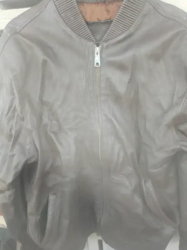 Jaket kulit domba original