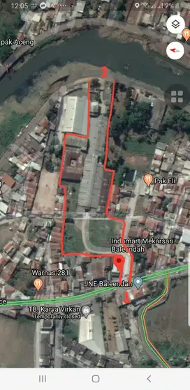 Dijual dan Disewakan Kavling Beserta Bangunan di Baleendah, Bandung