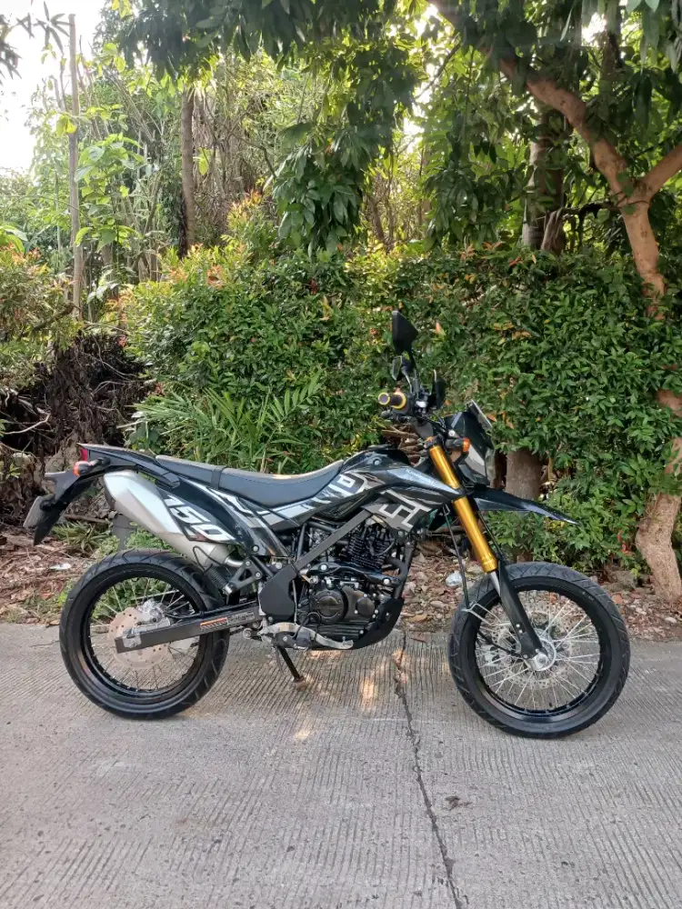 KM 1RB KAWASAKI DTRACKER 150 TAHUN 2021 DP 1JT