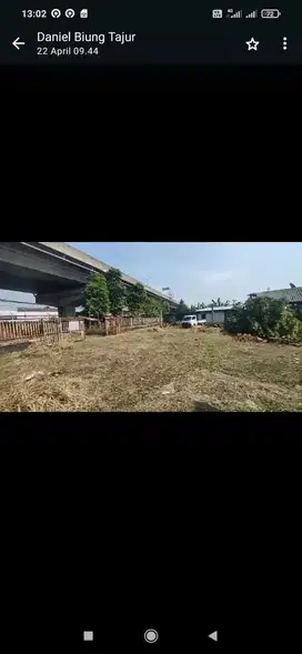 DJUAL LAHAN KOMERSIAL DI JL. KH SHOLEH ISKANDAR KEC TANAH