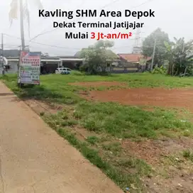 3,2 Jt-an Tanah Kavling SHM Area Cilangkap, Dekat Terminal Jatijajar