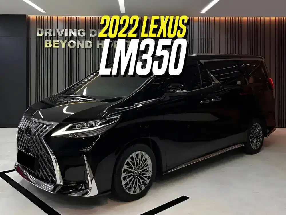 Lexus LM350 7-Seater 2022 Black Hitam LM 350 7 Seater