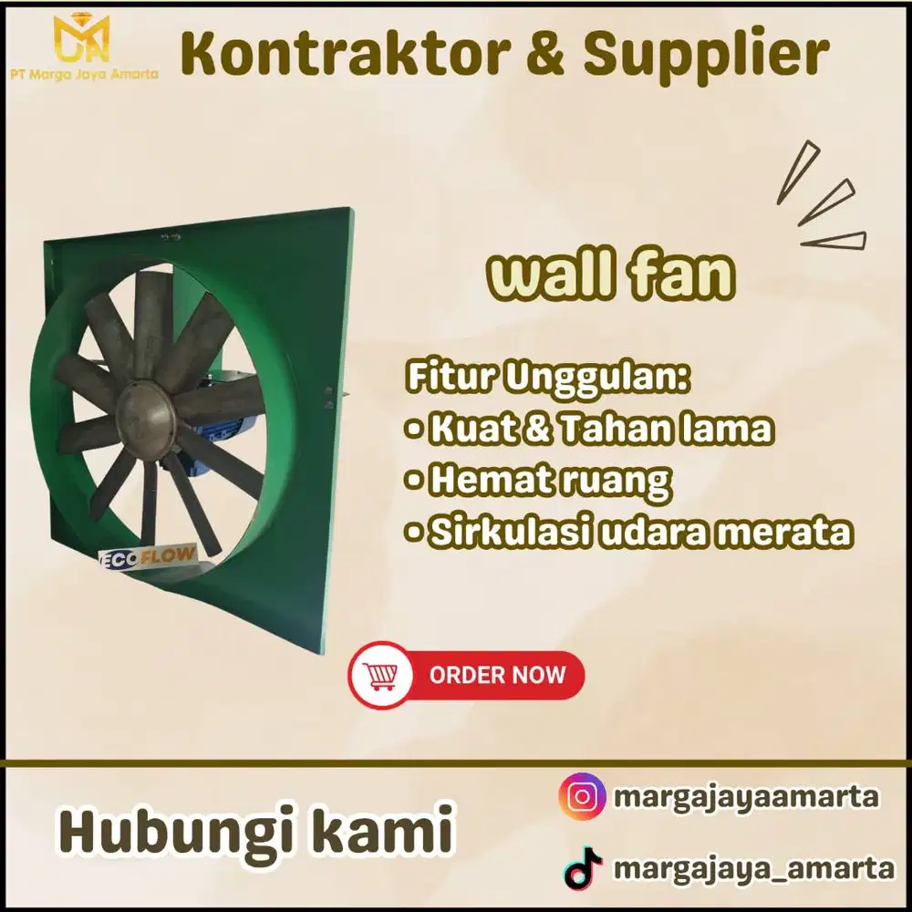 Wall Fan Canggih, Aliran Kuat