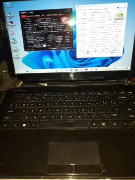 Laptop merk hp core i7 ram 8gb hdd 500gb dual gt730m 2gb