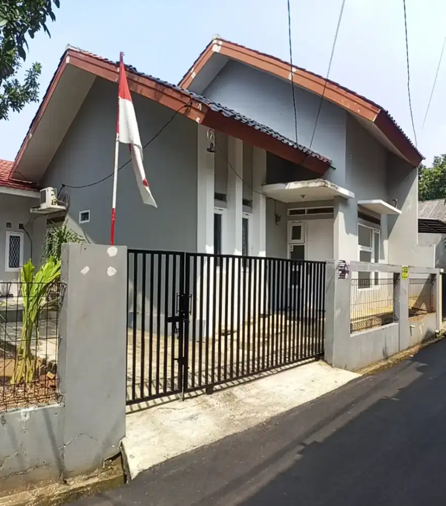 Rumah Minimalis Disewakan Pertahun dekat Tol Kukusan, dekat akses UI