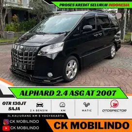 (Dp30jt) Toyota Alphard ASG 2007 Plat AB Up Transformer Bisa Kredit