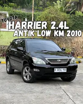 ANTIK KM 78rb HARRIER 2.4 AT 2010 NIK 2011