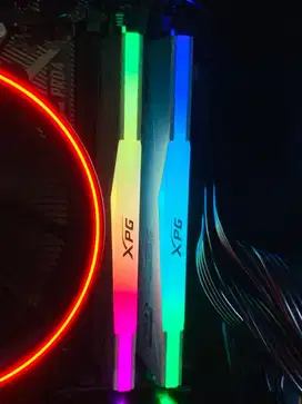 RAM XPG DDR4 2x8 GB 3200MHZ WHITE