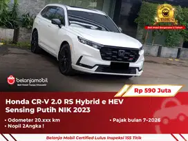 [ GARANSI 5TH ] Honda CR-V CR V CRV 2.0 RS Hybrid eHEV Putih 2023/2024