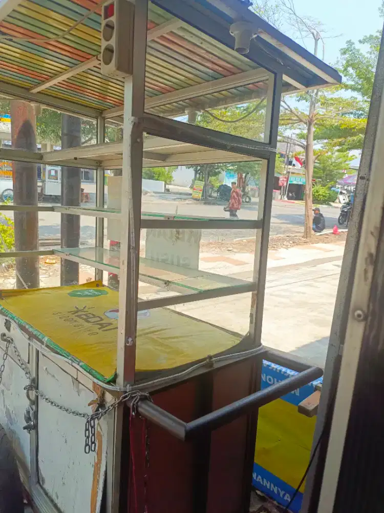Gerobak dorong/motor