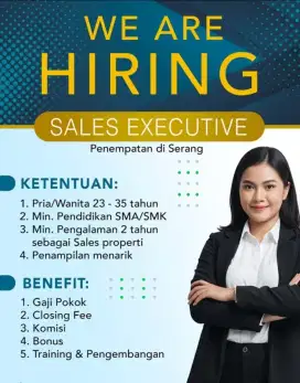 Di butuhkan sales marketing