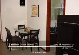 Sewa Apartement Thamrin Residence Type L High Floor 1BR Full Furnished