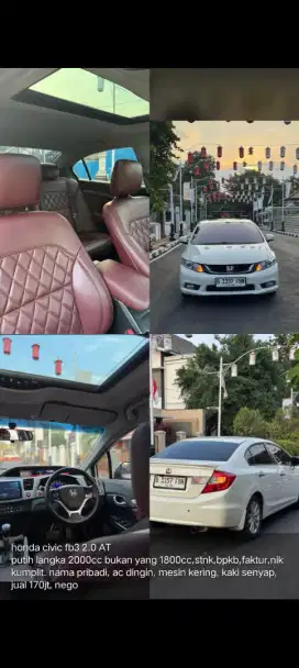 Jual mobil civic