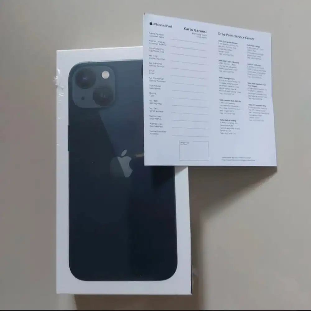 Apple iPhone 13 Green 128GB Bea Cukai
