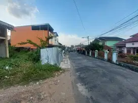 Tanah Siap Bangun Lokasi Pinggir Jalan Sukabangun2 Palembang