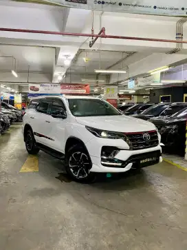 Low KM Toyota Fortuner VRZ 2.4 TRD AT Diesel 2021 Like New 2022