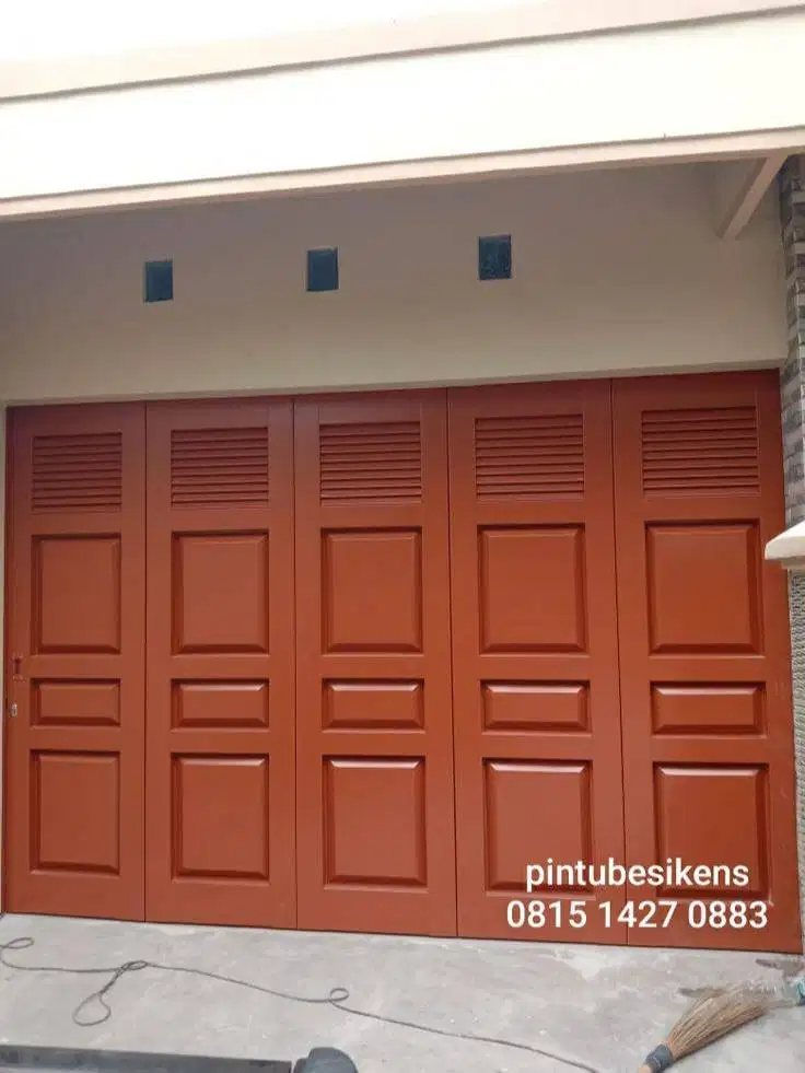 pintu garasi sliding aluminium