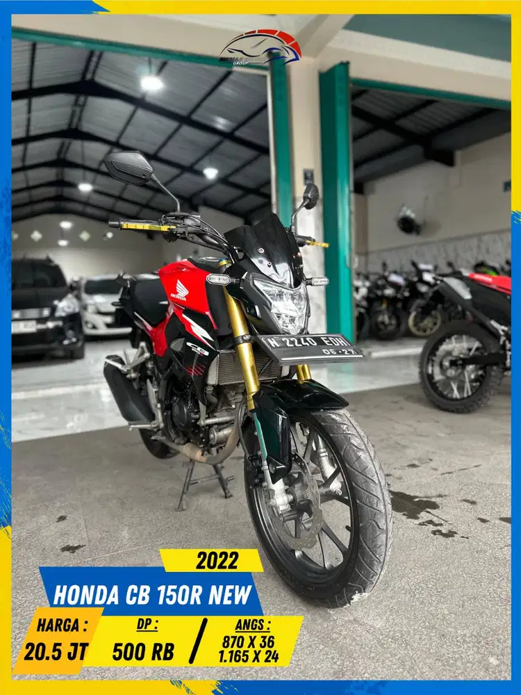 HONDA CB 150R NEW 2022 MONGGO GAS PANTAU BOSS HIKMAH MOTOR KEPUH