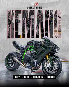(BPKB & STNK) Total Modif 200jt-an LOW KM 1000-an Kawasaki H2 Nik 2023