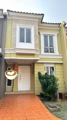 Disewakan Rumah Cluster Karelia dekat Ruko Aniva Gading Serpong