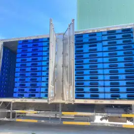 PALLET PLASTIK KAPASITAS BESAR PALET PLASTIK BEKAS BARU