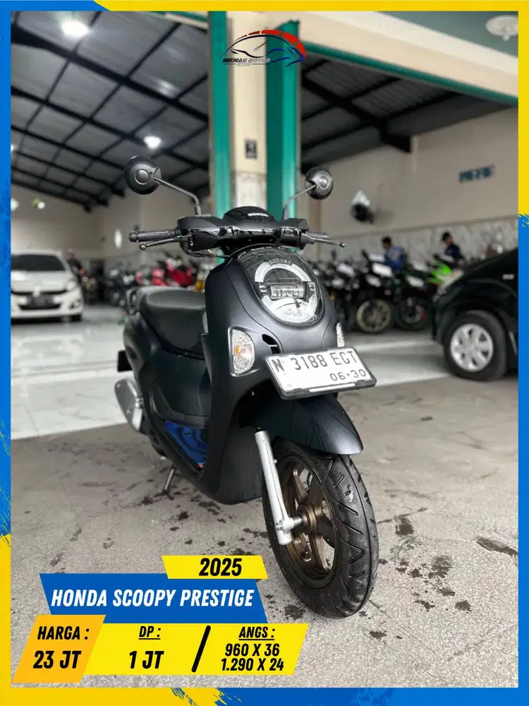 HONDA SCOOPY PRESTIGE 2025 MANTAP GASS MASZEHH HIKMAH MOTOR KEPUH