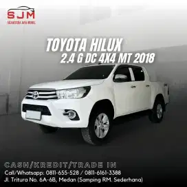 [TDP 60JT‼️] TOYOTA HILUX 2.4 G DC 4X4 MT (2018)