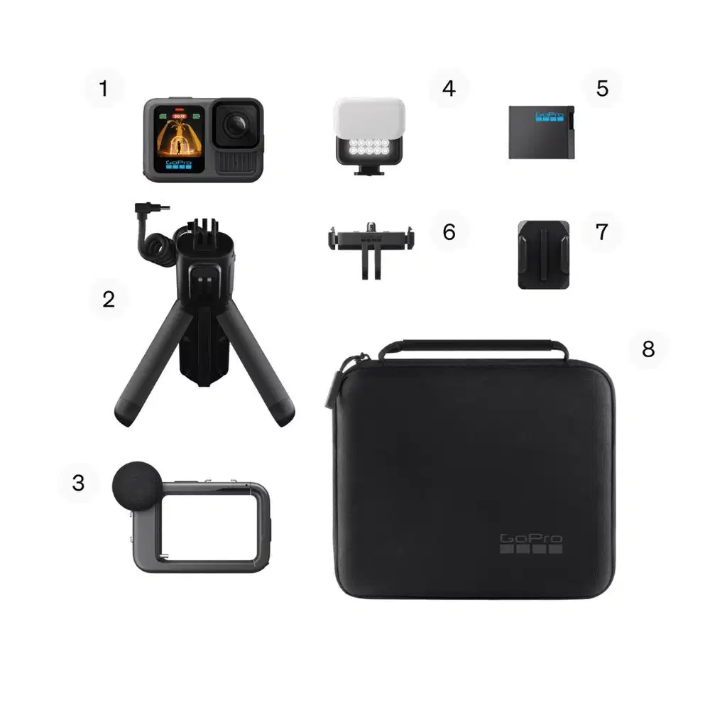 Go Pro Hero 13 Creation edition Fullset New Garansi Resmi TAM indonesi