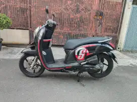 Honda Scoopy f1 tahun 2013 plat 2028 mesin halus siap pakai