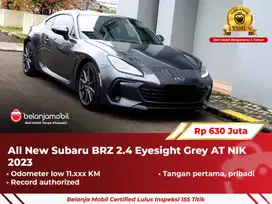 [ LOW KM 11RB ] All New Subaru BRZ 2.4 Eyesight Grey AT 2023/2024