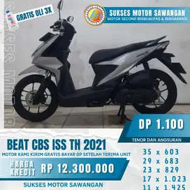 JUAL CASH, KREDIT, TUKAR TAMBAH HONDA BEAT CBS ISS TH 2020