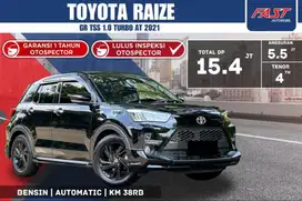 TOYOTA RAIZE GR 2021 TSS TWO TONE 1.0 AT TURBO LOW KM.38RB PJK PJG#F6S