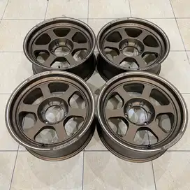Volkrays TE37XT Ring 18 6x139 Velg Original Japan Ori Jepang JDM R18