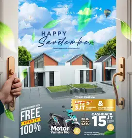 Punya 3jt,bisa dapat rumah dan motor, cari tau infonya